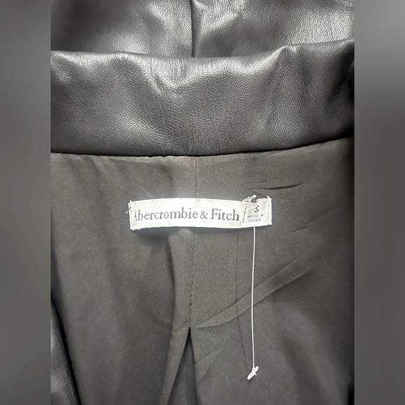 Abercrombie Faux Leather Blazer Dress - Picture 5 of 6
